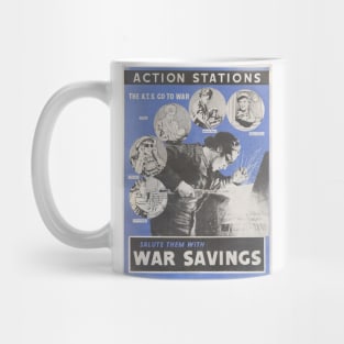 Reprint of British wartime poster. Mug